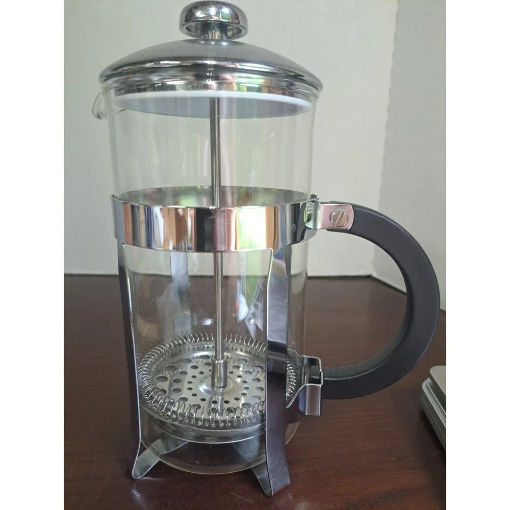 BruUsa FP914 French Press Coffee Maker 8cup